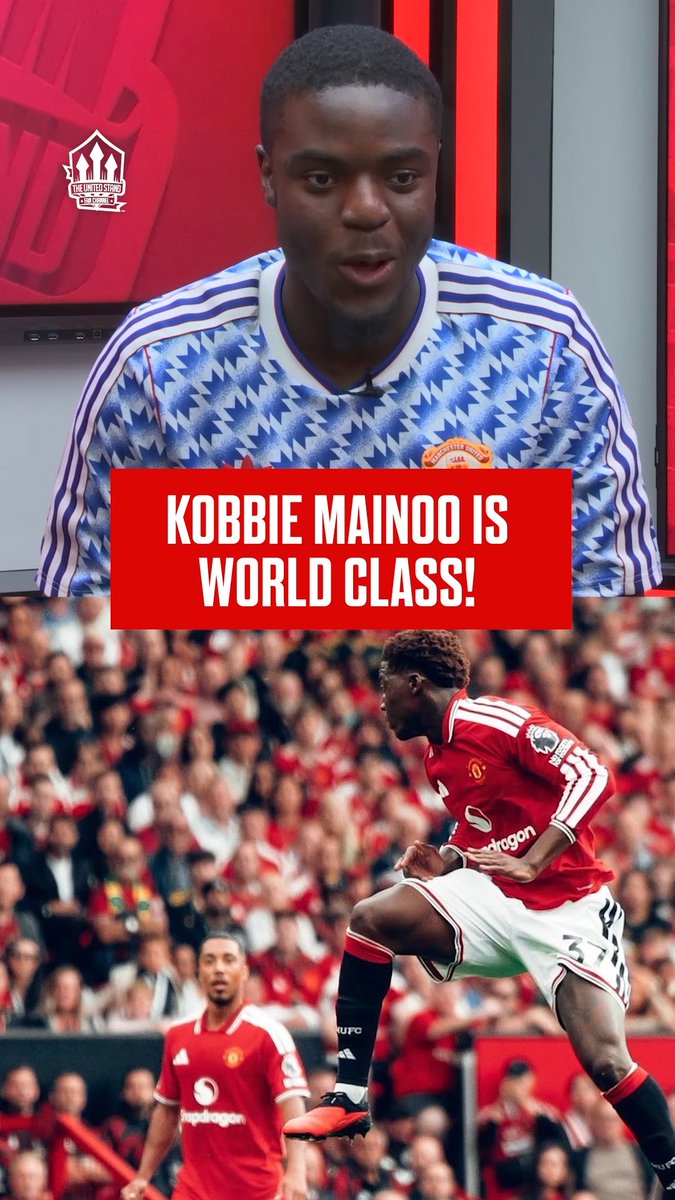 Kobbie Mainoo is WORLD CLASS! 🤩 #mufc #Mainoo