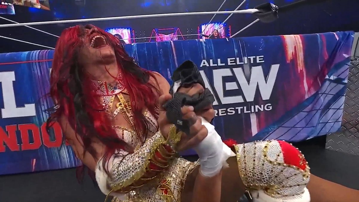 The yearslong rivalry between @WillowWrestles and Big D Moné came to a head at Wembley Stadium with the AEW Women's World Championship on the line! Watch the #AEWAllIn London replay RIGHT NOW on @HBOMax!