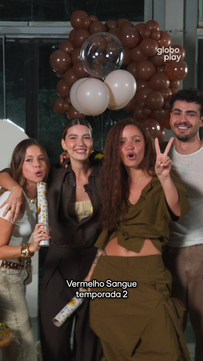 a segunda temporada está mais perto do que nunca: 17 de setembro é logo ali ❤️ #VermelhoSangue VSANGUE T2 NO GLOBOPLAY