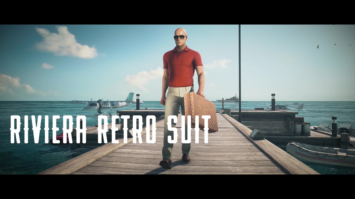 Your next escape just got a new look. ☀️🌴 The Getaway Pack is available now, featuring stylish new outfits, weapons, gear, and Freelancer Safehouse cosmetics. 🕶️🔫 Suit up and GET NOW. #HITMAN #Agent47