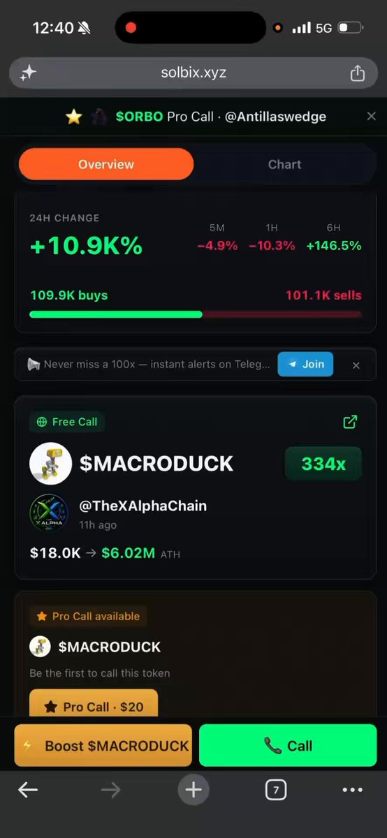 How to not miss the 100x call