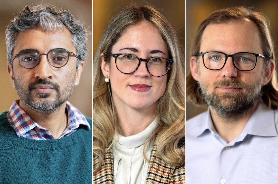 What does a first year at Yale look like for a cosmochemist, an Egyptologist, and a data scientist? Damanveer Grewal, Victoria Almansa-Villatoro, and Johan Ugander joined Yale’s Faculty of Arts and Sciences in fall 2025. Meet the new faculty members, one year in: