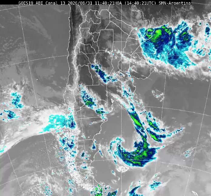 31 AGO | ⛈️ Un frente estacionario sigue generando tormentas en el noreste de Corrientes y Misiones. Rigen alertas. ⛈️ Por otro lado, una perturbación en niveles medios provoca tormentas en sectores de San Luis y Córdoba 🧵➡️