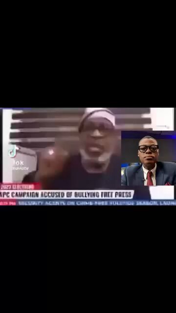 Arisetv crew looked for his trouble and they got it double, and I dont think they have ever made the mistake of inviting him again. Dr Dele Alake Dele Alake served them the hot meal and they haven't recovered from it since then.