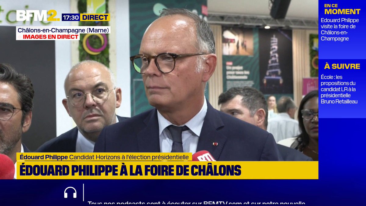Port du voile: "L'important à ce stade c'est de respecter la loi telle qu'elle existe aujourd'hui, je ne crois pas qu’il soit nécessaire d’aller plus loin", déclare Édouard Philippe, candidat Horizons à l'élection présidentielle #BFM2