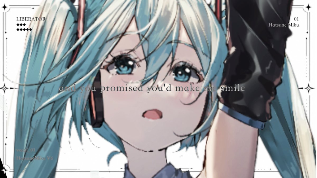 🍚おしらせ🍚 新曲を投稿しました リベレーター / 初音ミクV6 香港時間でのおめでとうミクさん! これからもよろしくね! #初音ミク生誕祭2026