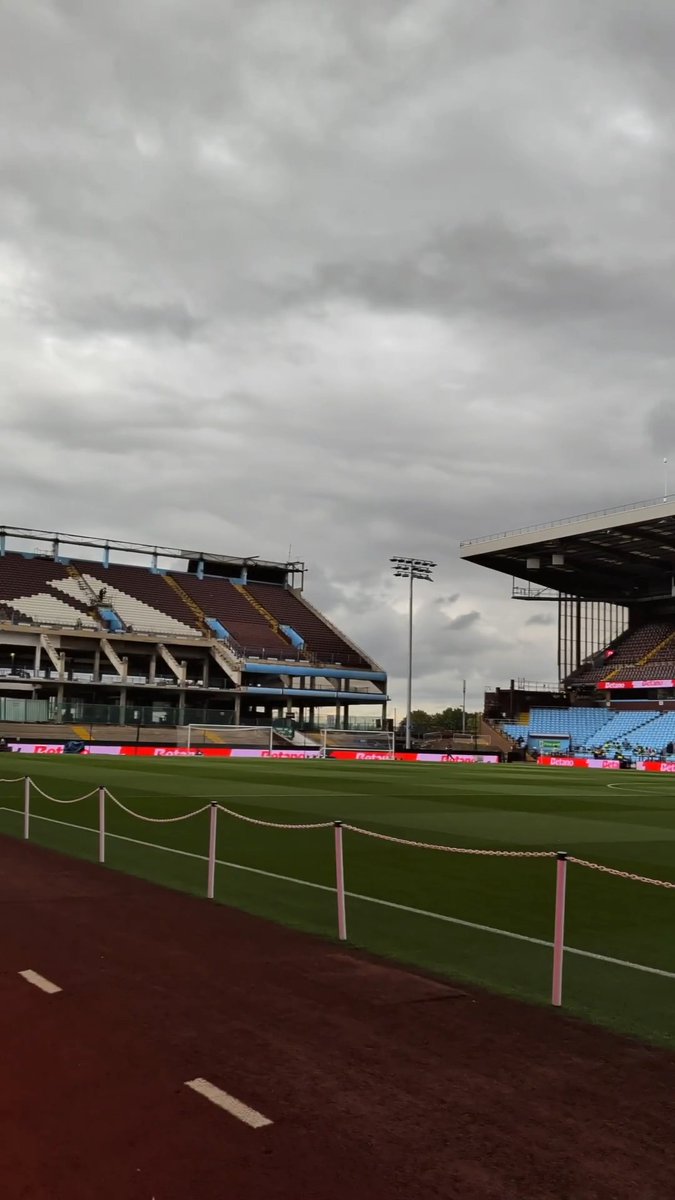 First away day of 26/27 ⏳ 📍 Villa Park