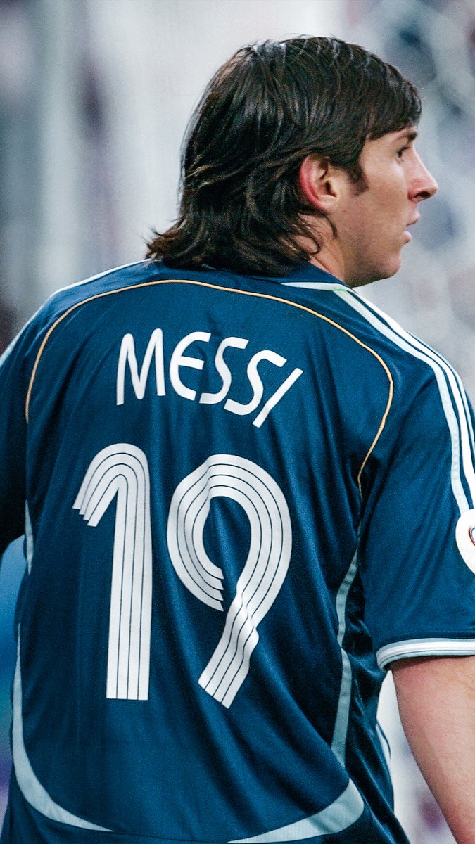 20 years of Messi magic. 🥹 16 June 2006. The day Lionel Messi made his #FIFAWorldCup debut. 🏆