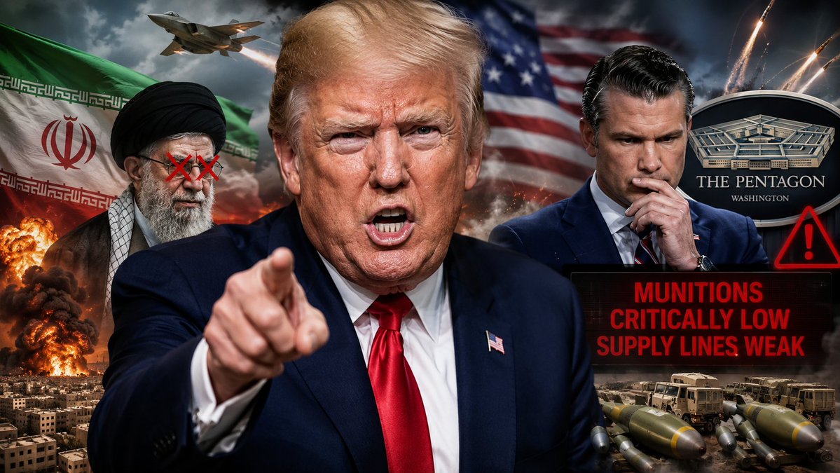 🚨BREAKING UPDATE: Trump Says Iran War Is Back On & That They Are “DEAD!” PLUS, Pentagon Warns Hegseth That Munitions Are Critically Low & Supply Lines Weak! Alex Jones Breaks Down The Latest Escalations In The Middle East That Threaten The Entire World!