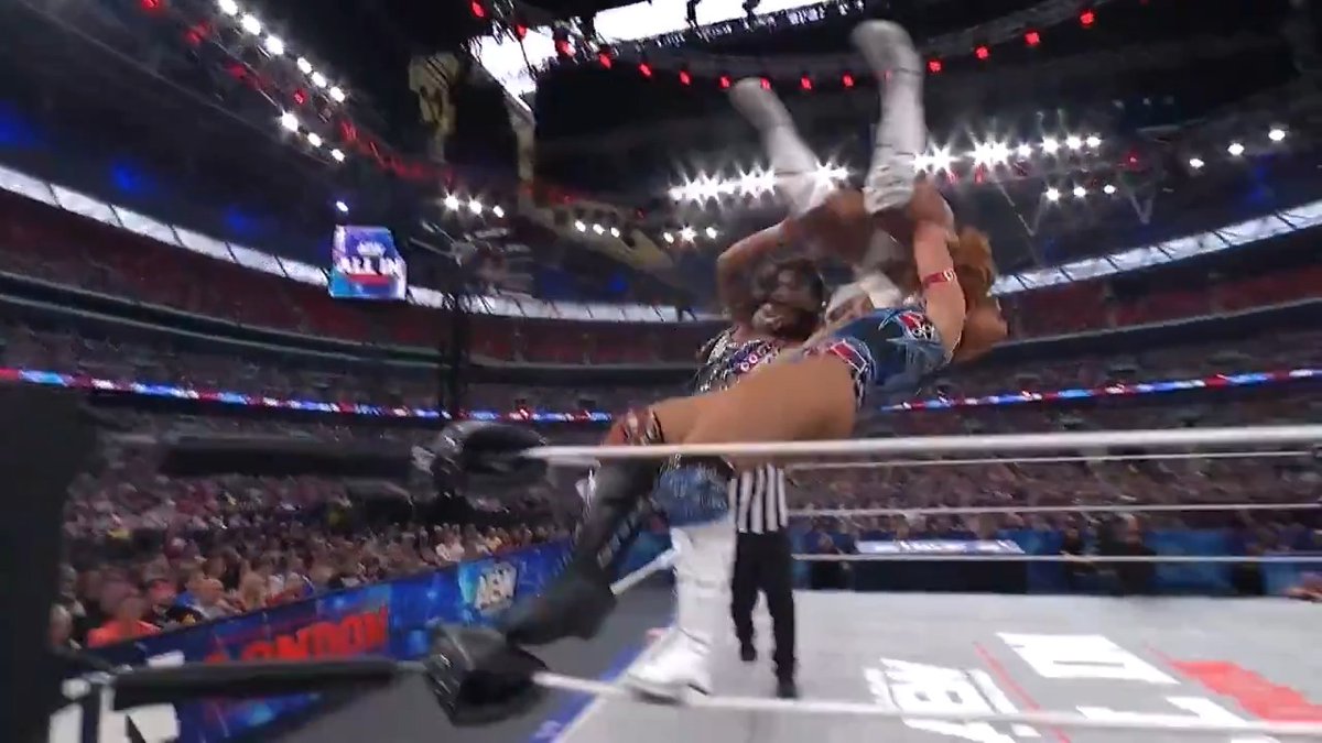 Divine Dominion &amp; The Brawling Birds came into Wembley Stadium unbeaten, but only one team could walk out with the AEW Women's World Tag Team Championship! Watch the #AEWAllIn London replay RIGHT NOW on @HBOMax!