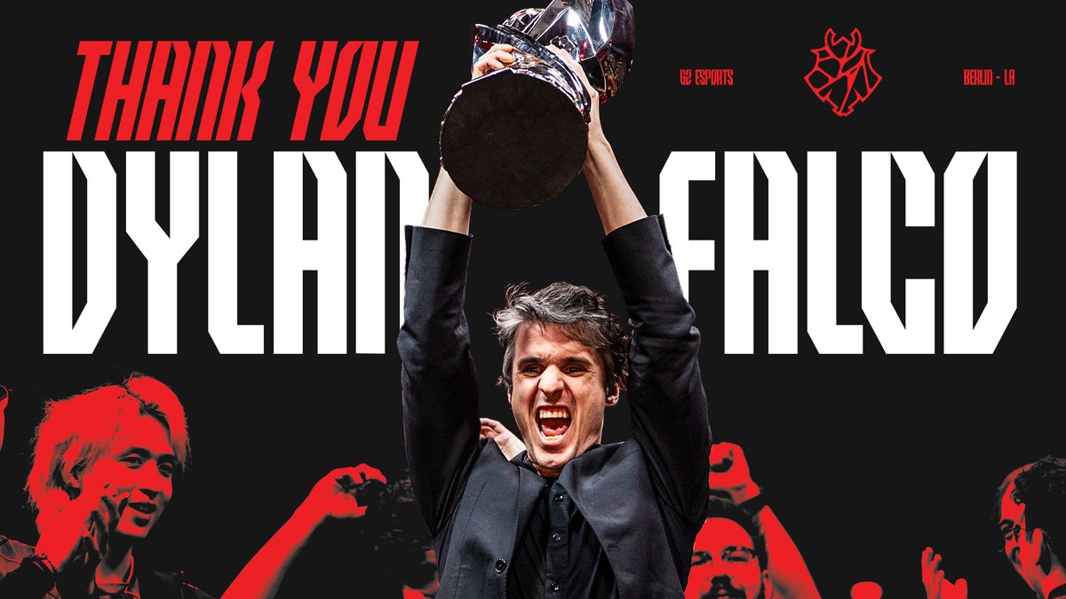 11 LEC Trophies. First Stand Finals. Countless banger drafts. Thank you for everything Dylan Falco. See you on the Rift ❤️