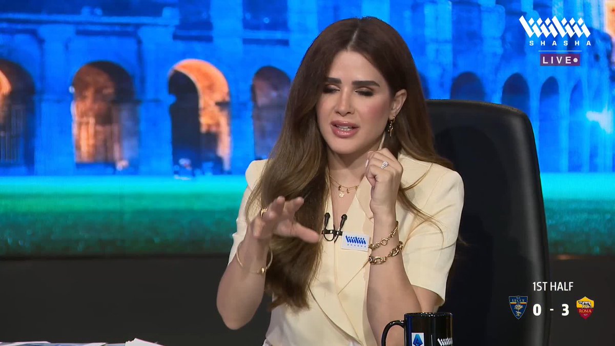 "خلصت فيك كل الكلام على رأي عمرو دياب" شيما وكيمو يتغنيان بـ مالين نجم روما تابعوا الاستوديو التحليلي لـ الكالتشيو على شاشا