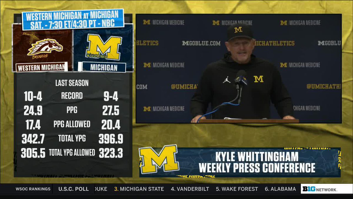 "I've tried just about every restaurant in town. . . . I won't give any comments, although Sava's is really good." 😊 Sure seems like Kyle Whittingham is enjoying the University of Michigan life.