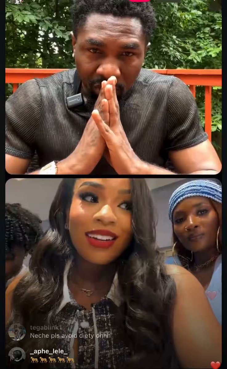 First Frame : Neche said her top 5 is Oh Chim Shuka , Bluethopia , Temi Sheba and Flora if she’s reinstated Second Frame : She said her Brand is her top priority and also ready to collaborate with a lot of people in the industry, she also said she’s ready to tour the world to gain more knowledge about her interior Decor journey🫢🥵 See my fine babe now
