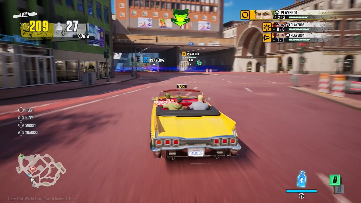 Hey! Hey! Hey! Hey! Don't be left in the dust, today is the last day to sign up for the Closed Network Testing. 🏁 Test 2 online multiplayer modes 👥 Up to 6 players 🗺️ 2 maps | 🚕 6 cars | 🕹️ 4 characters 📅 Testing starts: Sept. 11-13 ✅ Apply now: