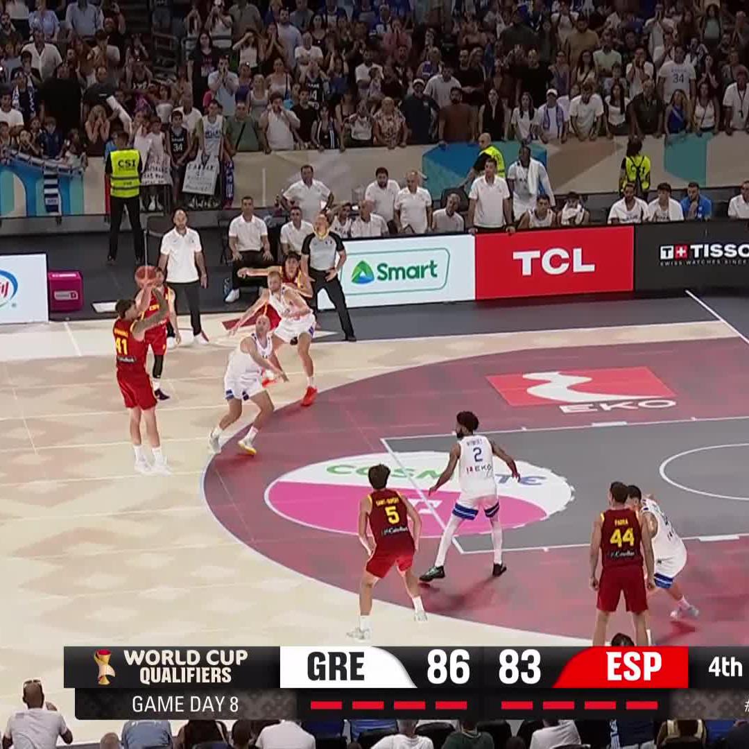 JUANCHO SENDS IT TO THE OT 🚨 #FIBAWC x Baloncesto España
