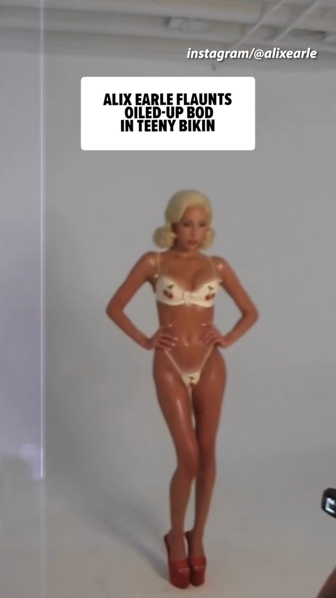 Alix Earle looks flawless in a new Instagram post flaunting her body 🤩 🎥: IG / AlixEarle