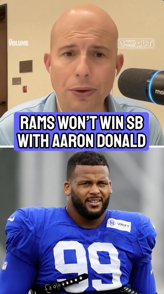 “I’m NOT going to pick them to win the Super Bowl.” John Middlekauff reacts to Aaron Donald’s return and explains why he’s not sold on the Rams’ chances despite their star-studded offseason.