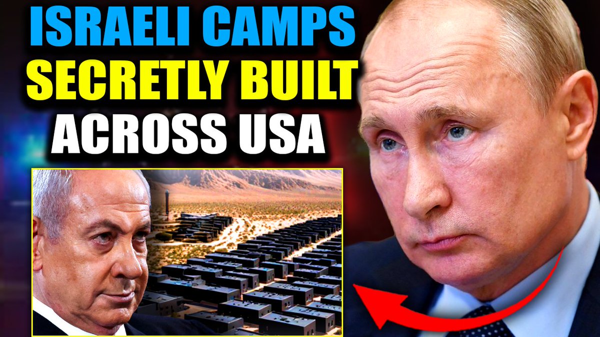 Putin Exposes Israel Plans to Round Up American Dissidents: 'Secret Prisons Built in 50 States' Russian President Vladimir Putin has issued an urgent warning to the people of America.. and if he is right, every free thinking American is already on Israel's list. He provided proof that concentration camps have been secretly built in all fifty US states. Not for enemies of the state. For citizens like you. For the crime of speaking your mind. For exercising your First Amendment rights.