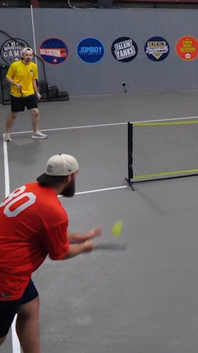 Four-way Pickleball is INTENSE