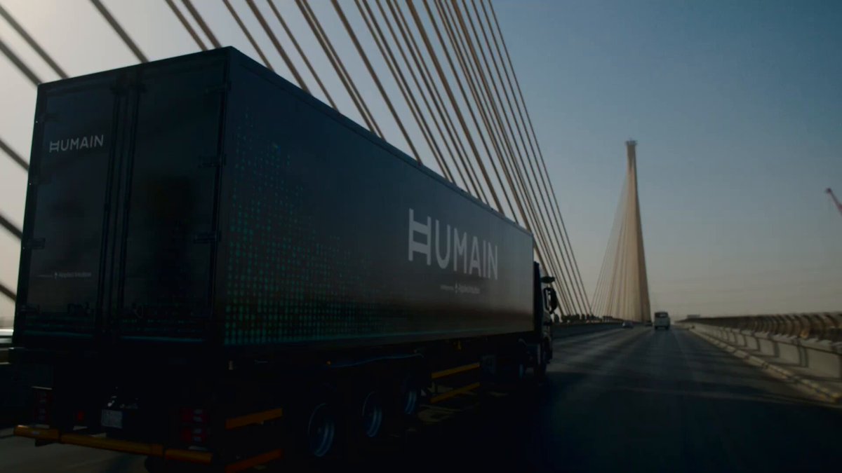 BREAKING: Saudi Arabia plans to build the world’s largest autonomous trucking network through a partnership between Applied Intuition and HUMAIN. The companies are targeting thousands of autonomous truck deployments by 2030, supported by domestically based data and compute infrastructure.