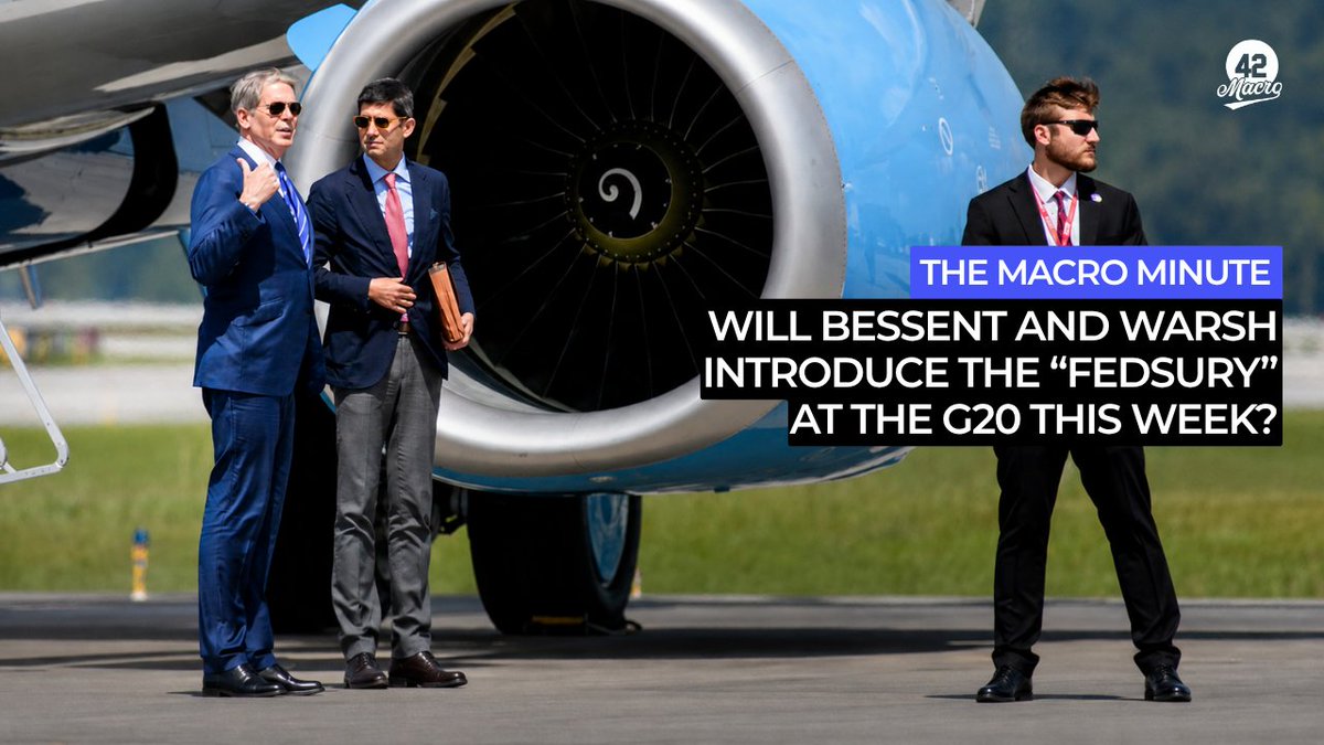The Macro Minute | Aug 31, 2026: Will Bessent and Warsh introduce the “Fedsury” at the G20 this week? For daily updates, follow The Macro Minute on your favorite podcast platform.