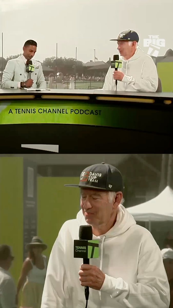 McEnroe memories of Federer 💭 Listen or watch now ➡️