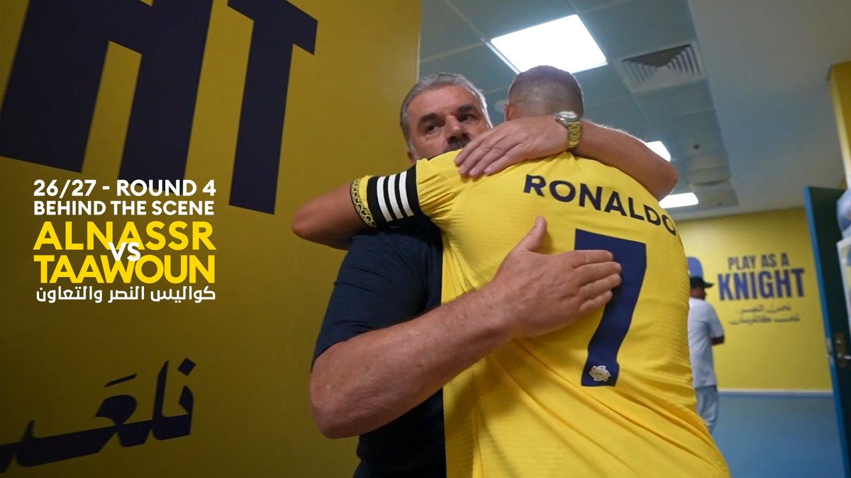 مدرجات ممتلئة تدعم الفريق 🏟️ أحاديث المجموعة قبل وبعد المواجهة 🗣️ خطوة أخرى و انتصار ثمين 💛 كواليـس مبـاراة #النصر_التعاون بكل تفاصيلها 📹 مشاهـدة ممتعـة 🎧