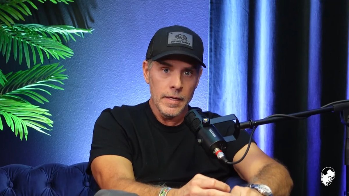 Hunter Biden says Joe Biden used to visit him with motorcade during crack addiction. 🎥: Dopey Podcast