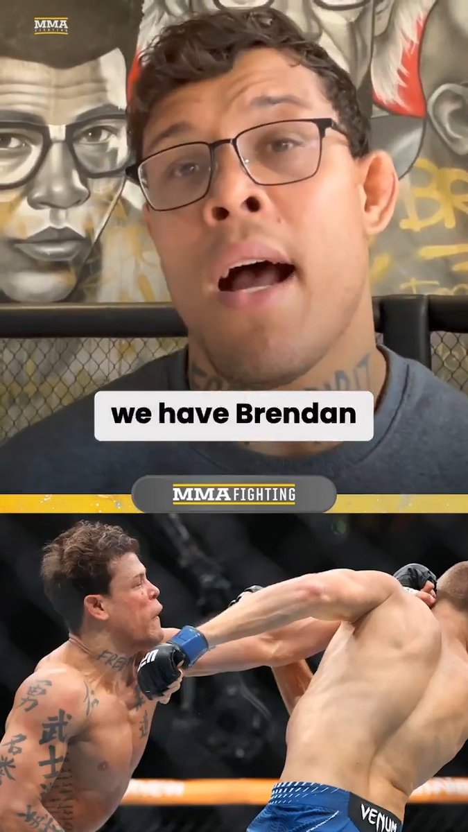 Caio Borralho believes he’s "one or two" big wins away from a title shot: "We have [Joe] Pyfer, we have Brendan Allen. Both of them I can fight. They can fight between two of them, or I can fight both of them." (🎥 Guilherme Cruz)