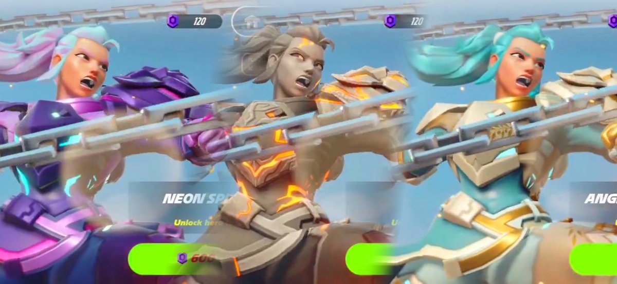 New #Overwatch Rush Brigitte In-Game Look and Skins Revealed 🛡️✨ Today, the in-game look and skins for Brigitte, the new hero in the mobile game Overwatch Rush, were revealed. 📽️Source: TheDmonsune | #DmonNation