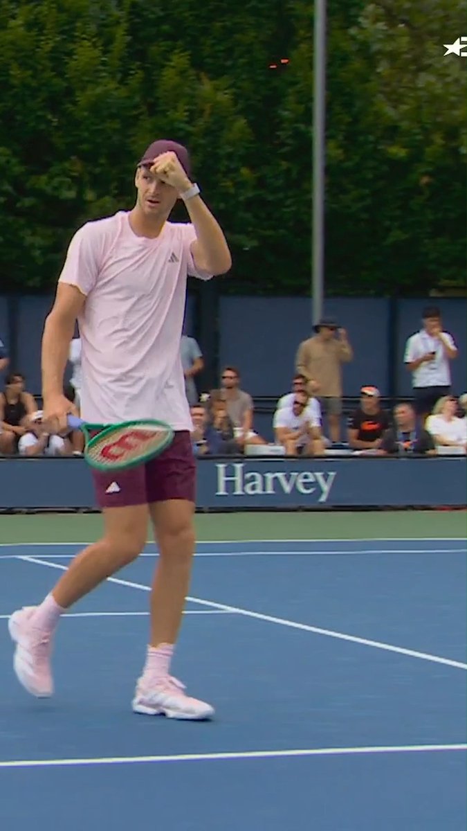 Hubert Hurkacz to fabryka highlightów. Fabryka, która dziś działa na pełnych obrotach 🏭 #USOpen #JazdaHubi