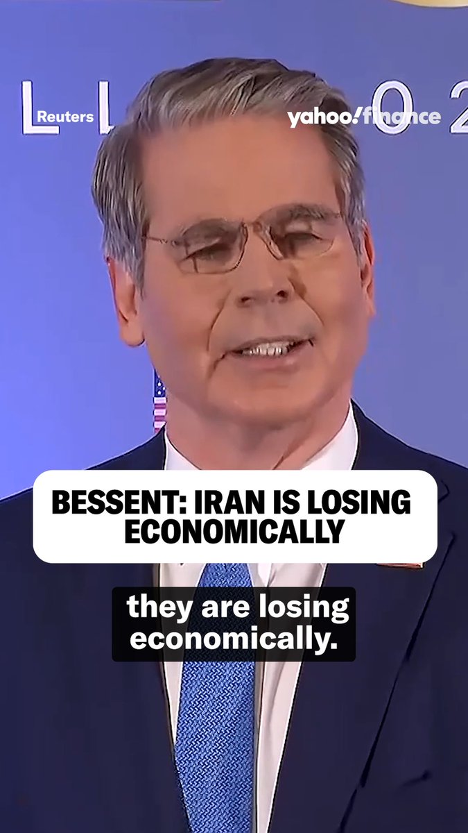 Bessent says Iran is in shock at the state of their economy. "Could you imagine a country in the world with the third largest amount of energy resources, has to import gasoline? They now have three, four-hour gas lines that go through the night," US Treasury Secretary Scott Bessent said at the 2026 G20 Summit. "We have the blockade, and we are going to continue exerting pressure," Bessent said on Monday.