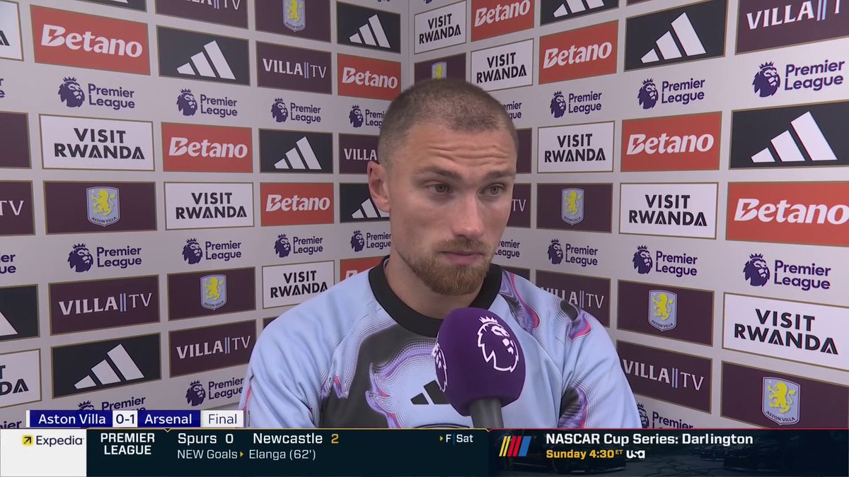 "You look at the two teams. How much money they can spend. How much money we can spend... you're playing against a team that's spending millions and millions. It's difficult." Matty Cash following Aston Villa’s defeat to Arsenal ⬇️