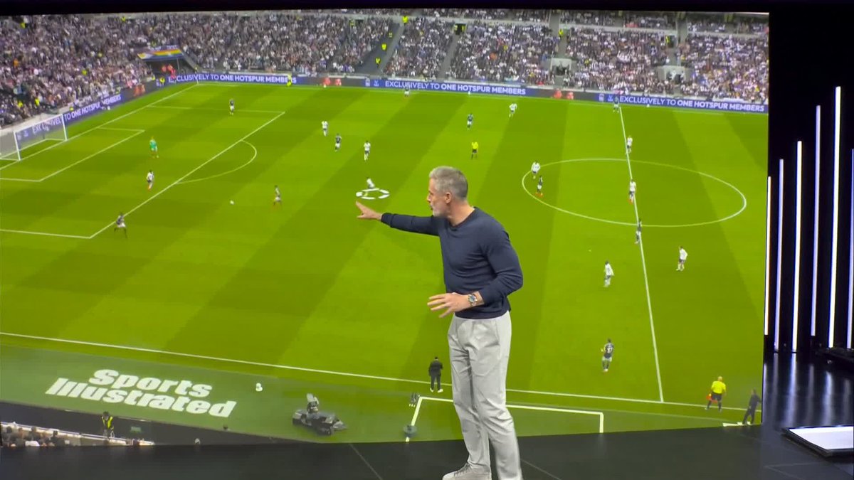 "Playing De Zerbi at his own game" Jamie Carragher explains how Newcastle's set up caused 'panic' for Spurs all game 🧐
