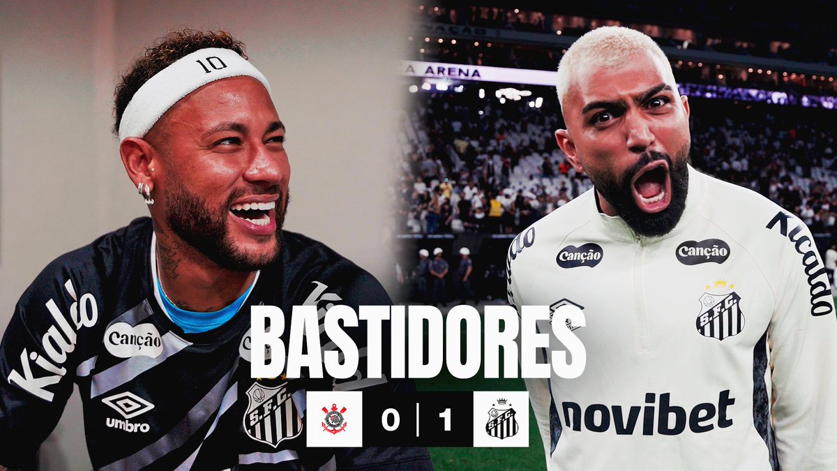 VOLUME NO MÁXIMO E BASTIDORES NO AR! 🎥 Tudo o que rolou na festa santista que calou Itaquera no Clássico Alvinegro! Assista completo em