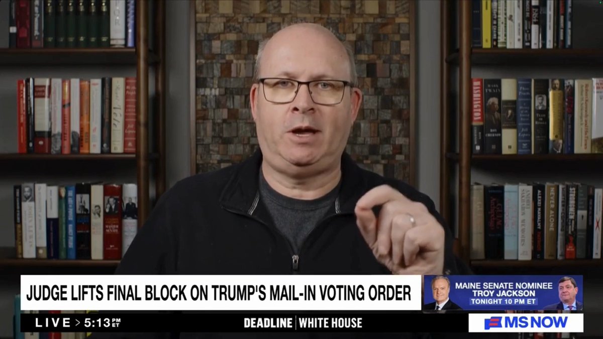 Repeat after us: The states have the power to set the time, place and manner of elections. “Let me say that again for people in the back,” Marc Elias says. “The states — not the president — have the power to set the time, place and manner of elections.” Stay informed: