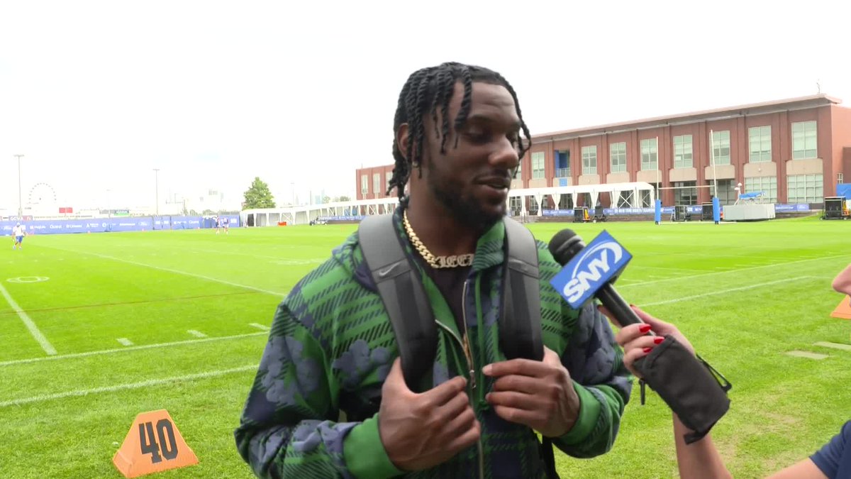 "The culture is coming together and the shift is coming" Malik Nabers tells Niki Lattarulo about the change in culture under John Harbaugh