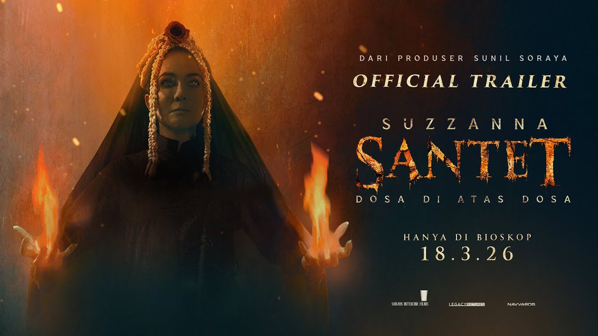 👻 SUZZANNA: SANTET DOSA DI ATAS DOSA (2026) 🩸🌑 🎬 Sutradara: Azhar Kinoi Lubis ⭐ Luna Maya • Reza Rahadian • Clift Sangra 🎭 Genre: Horror • Supernatural • Drama • Thriller ⏱️ Durasi: 135 Menit 🔞 Rating: 17+ 📅 Tayang: 18 Maret 2026 Cari di Google #KSPLAY ❤️❤️