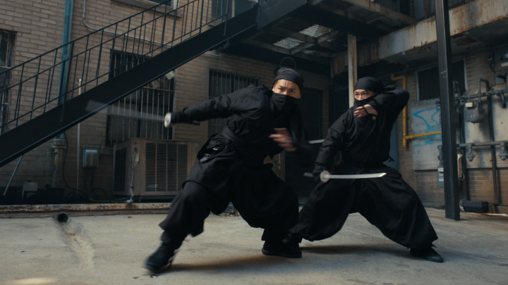 PSA: There is a ninja attack sequence in Season 3 of Tyler Perry's Beauty in Black.