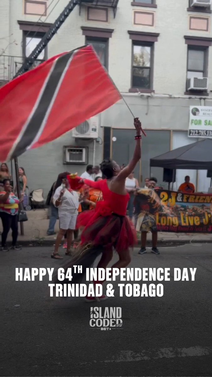 Two islands. MASSIVE cultural footprint. 🇹🇹🔥 For 64 years, Trinidad & Tobago has stood independent, but its influence reaches far beyond its shores. Steelpan. Soca. Carnival. Creativity. A culture that doesn’t just show up, it takes over. Happy 64th Independence Day to sweet T&T! Drop your flag below and celebrate with us! 🇹🇹 #IslandCoded #BET