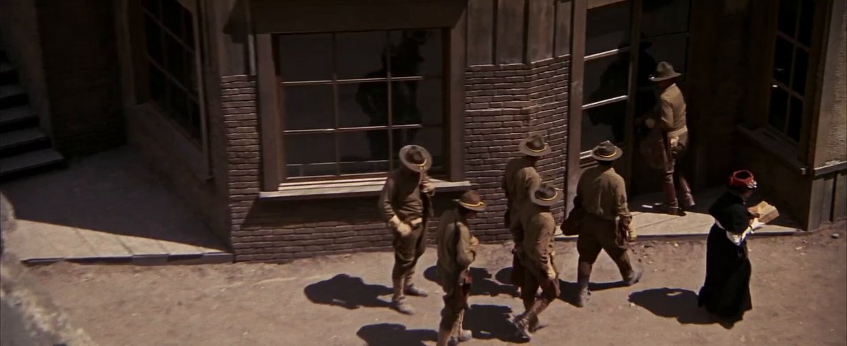 My all-time favorite credit flash for a director is in Sam Peckinpah's THE WILD BUNCH [1969]. William Holden's line and the freeze frame are awesome. It also happens to be my favorite western.