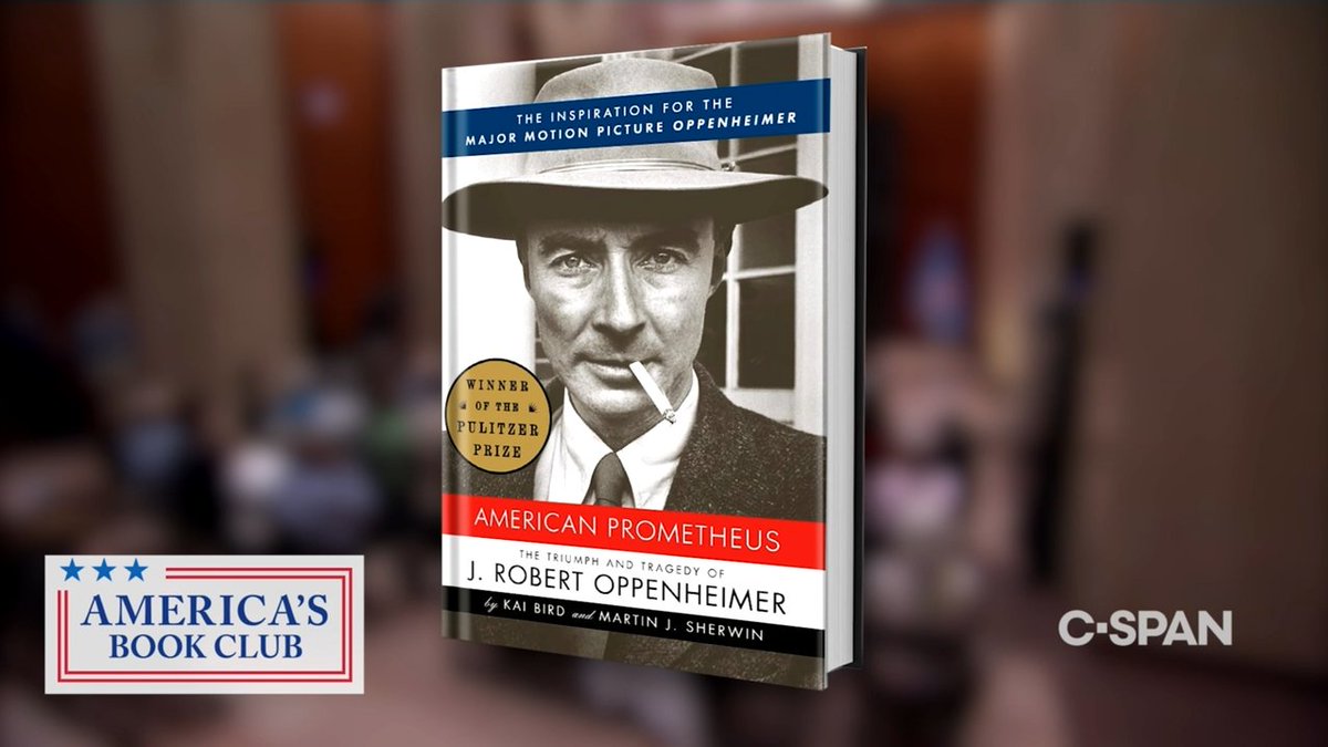 .Kai Bird on Oppenheimer's meeting with President Truman: "At that moment, Oppenheimer understood that the president of the United States did not understand the science and how simple it was..." SUNDAY: America's Book Club with Kai Bird Library of Congress – 6pm ET on C-SPAN