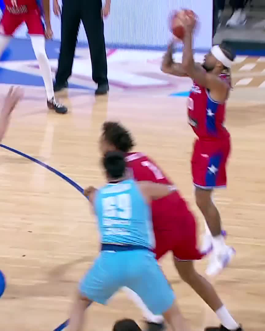 Alvarado is feeling it from downtown 🇵🇷💦 #FIBAWC | #StepItUp