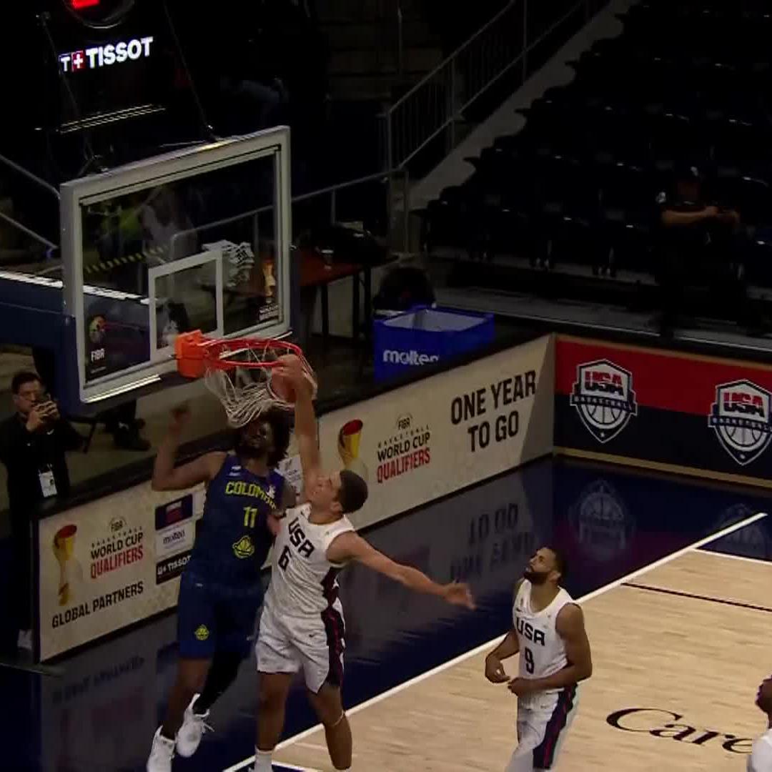COLE SWIDER WITH THE EXCLAMATION MARK ‼️ #FIBAWC x #StepItUp