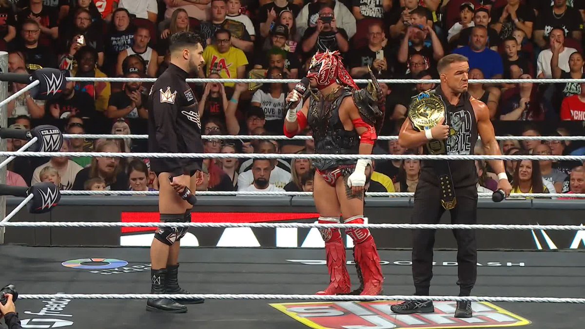 Dragon Lee WILL NOT back down from Ethan Page! 👏 Dragon Lee