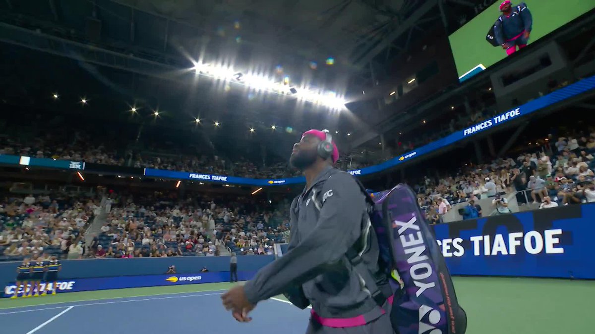 TIAFOE TIME! He faces fellow 🇺🇸 Martin Damm in the nightcap on Armstrong.