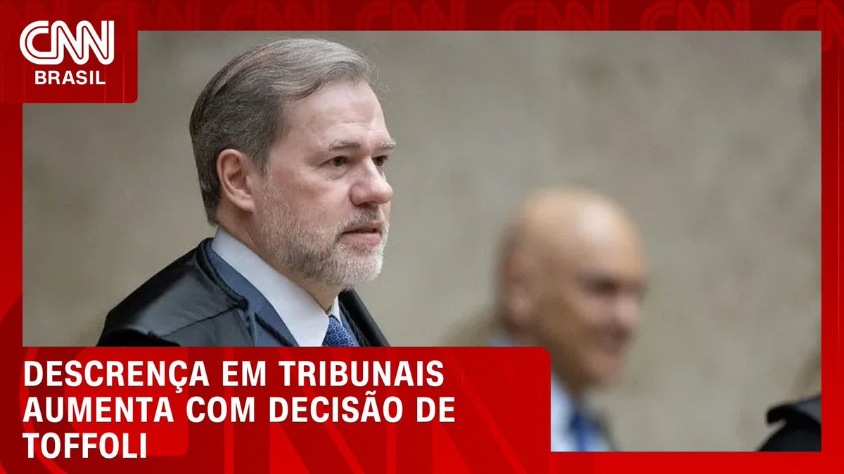 Descrença em tribunais aumenta com decisão de Toffoli; assista #WW