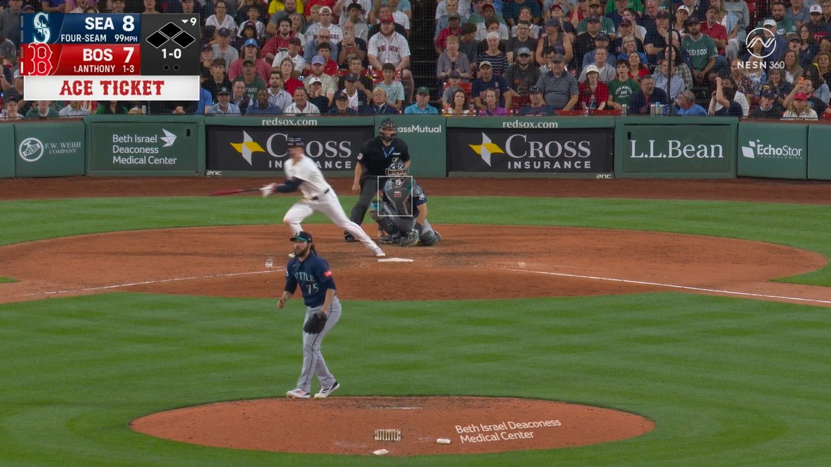 JULIO RODRÍGUEZ YOU ARE NOT CEDDANNE RAFAELA ROMAN ANTHONY LEADOFF TRIPLE IN THE BOTTOM OF THE 9TH