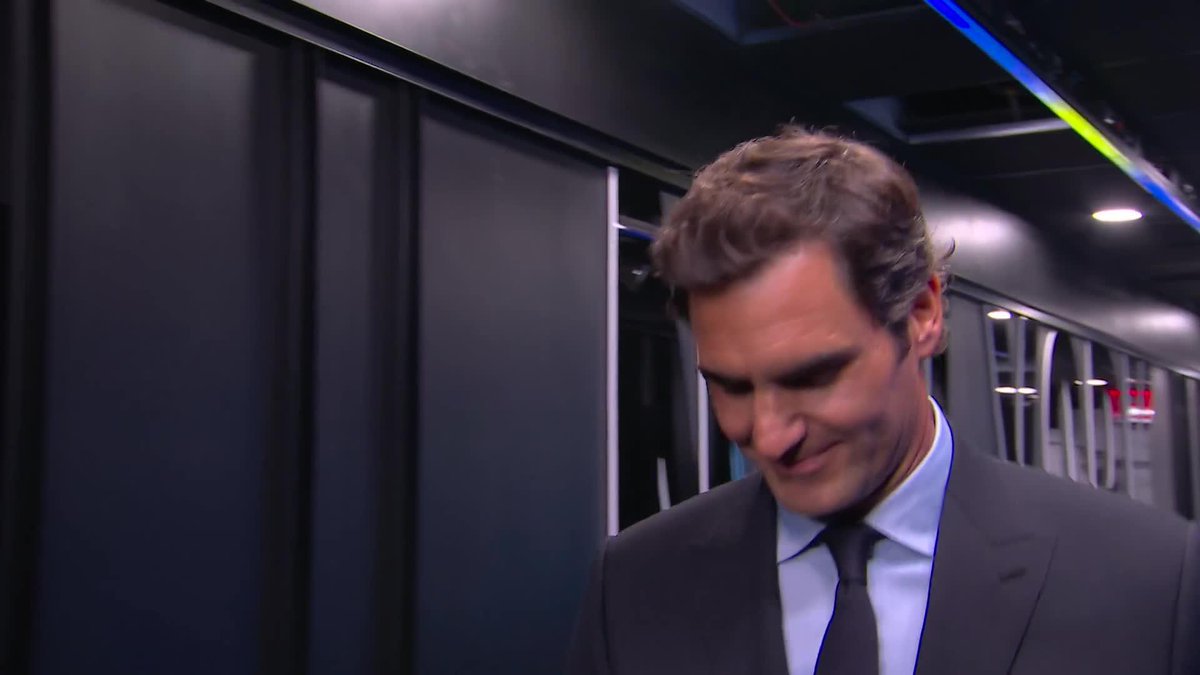 "Please welcome 2026 International Tennis Hall of Fame Inductee, Roger Federer!" 🤩